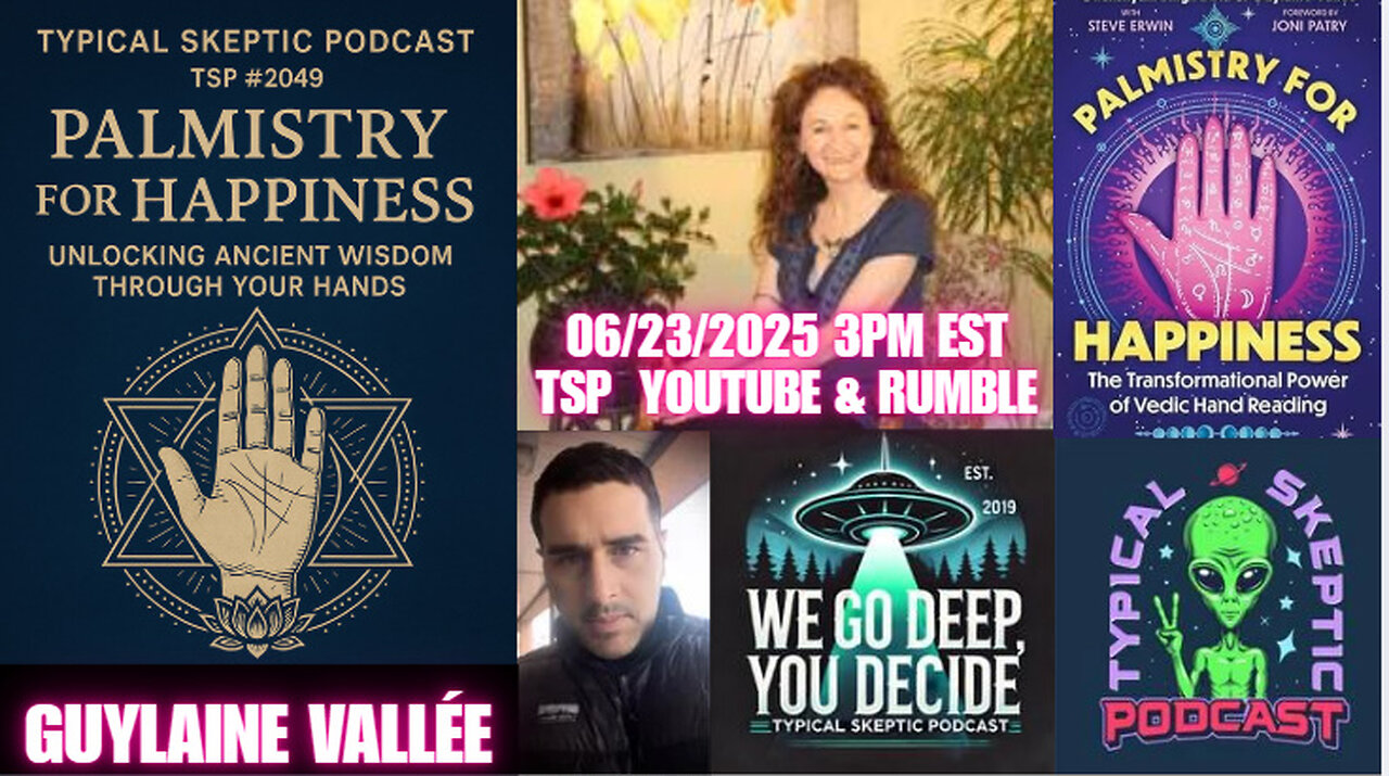 Palmistry for Happiness: Unlocking Ancient Wisdom Through Your Hands - Guylaine Vallée - TSP # 2049