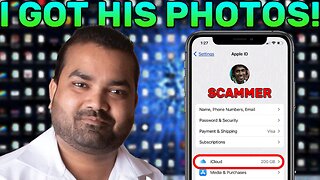 Stuttering scammer frantic after I DELETE his iCloud photos!