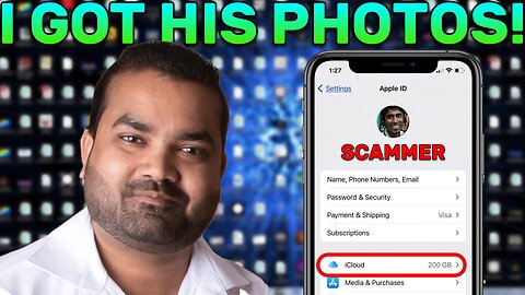 Stuttering scammer frantic after I DELETE his iCloud photos!