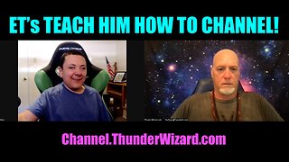 ETs Teach Him How To Channel Light Beings - Channeled Reading
