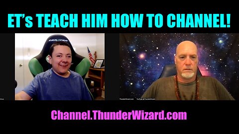 ETs Teach Him How To Channel Light Beings - Channeled Reading