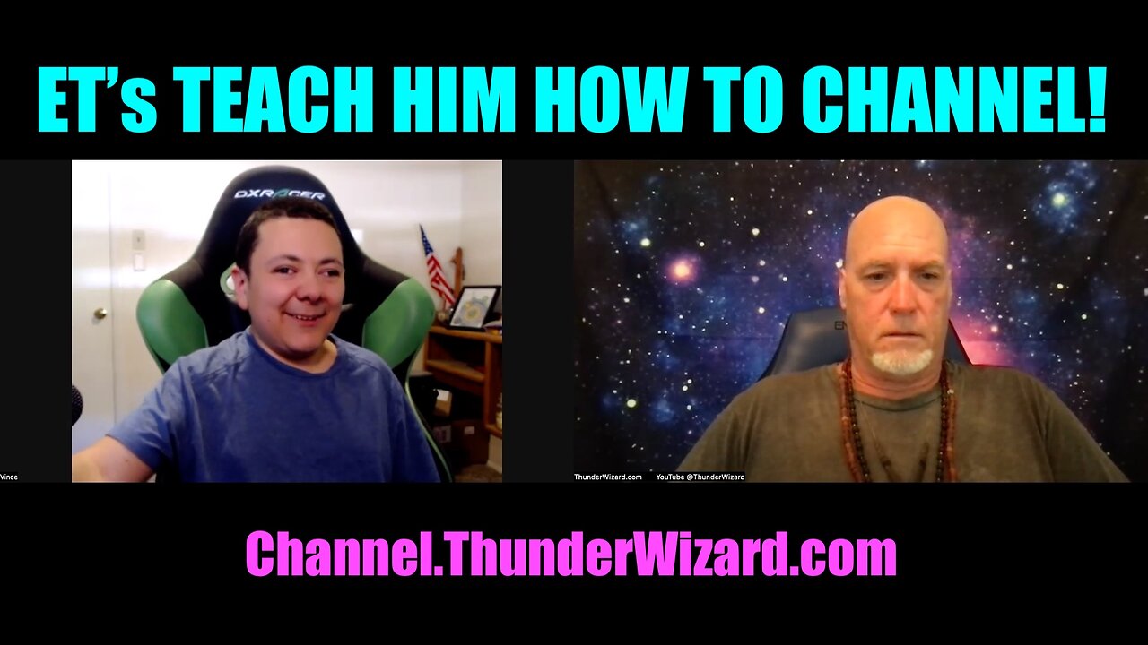ETs Teach Him How To Channel Light Beings - Channeled Reading