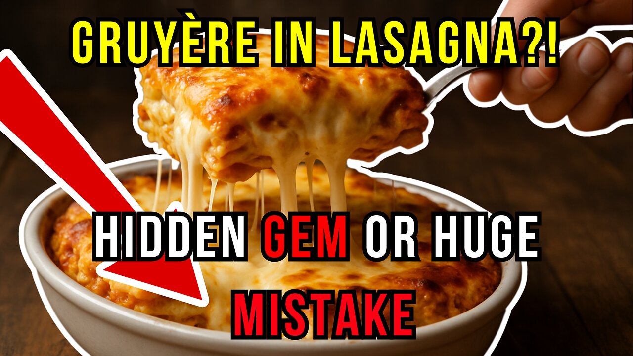 Gruyère in Lasagna – A Hidden GEM or a MISTAKE?”