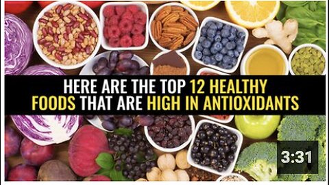 "Top 12 Antioxidant-Rich Healthy Foods"