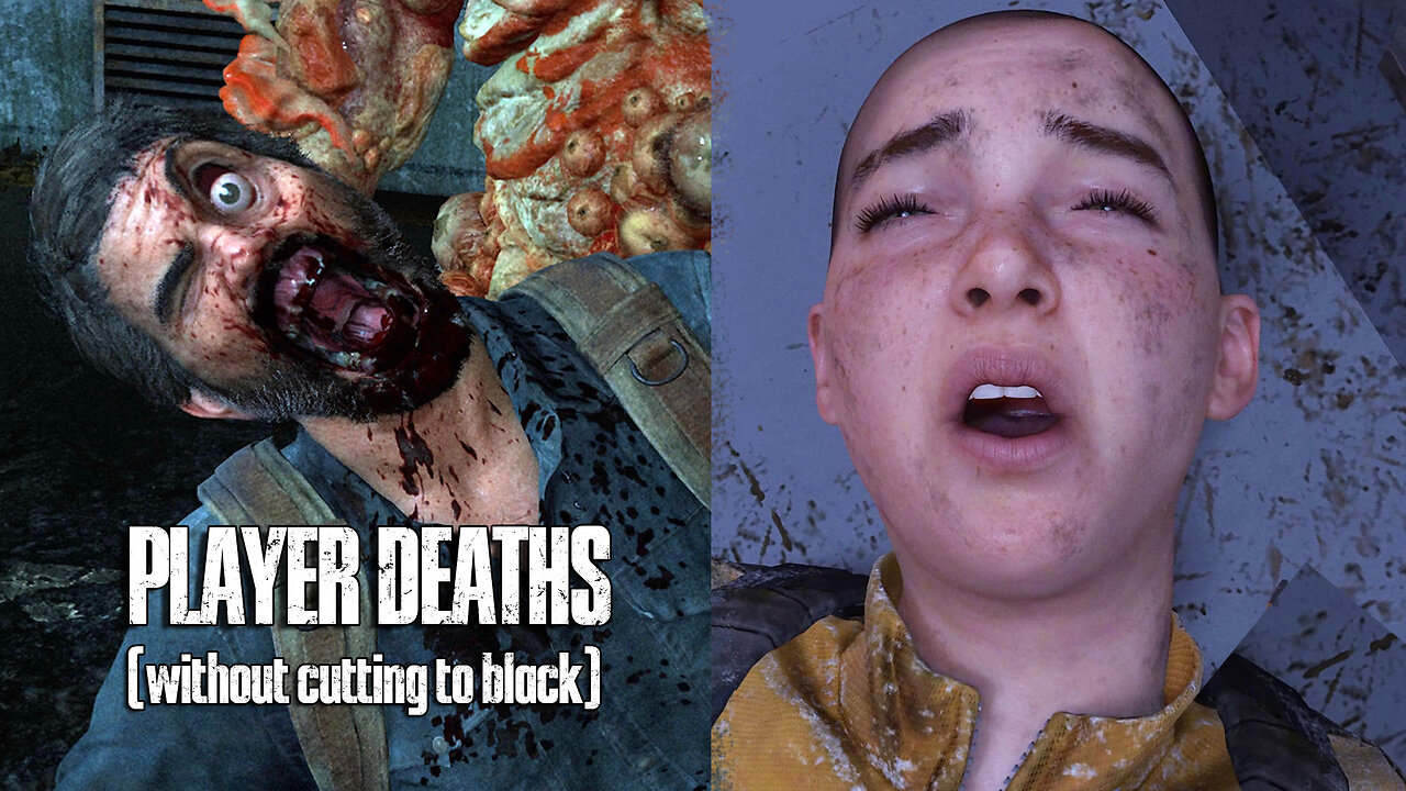 Player Deaths Without Cutting To Black | The Last of Us PART 1