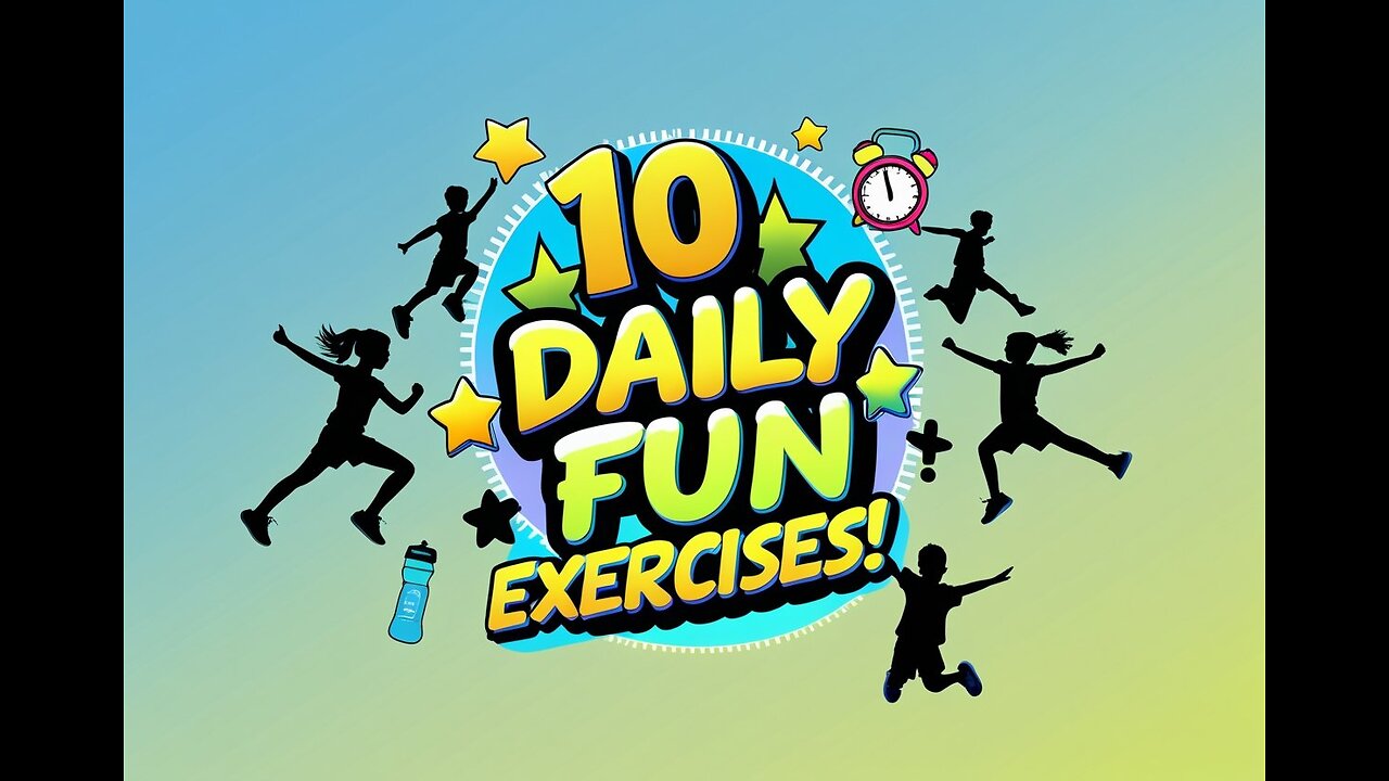 10 Fun Daily Exercise For Kids To Do At Home