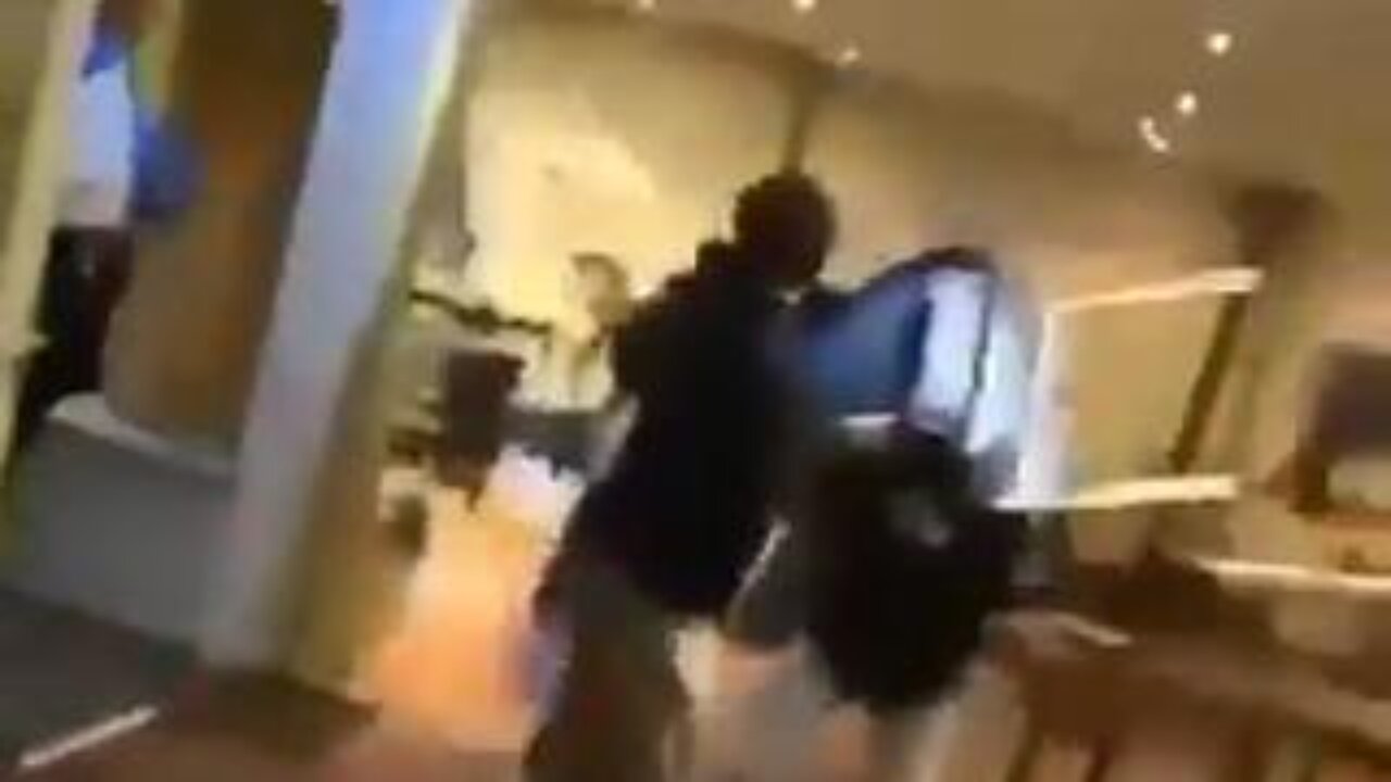 In the Netherlands, refugees destroy an entire hotel they had been living in for free