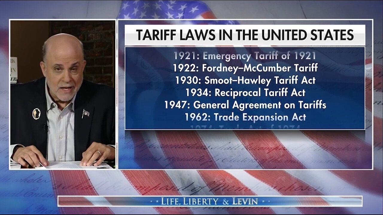 Levin: Tariffs Have Played A Significant Role Throughout Our Country