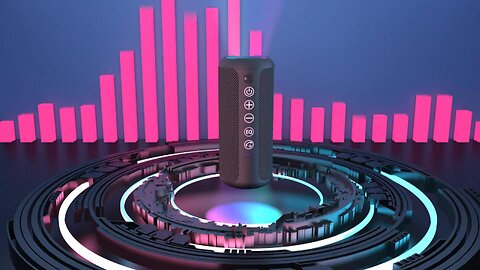 Ortizan Portable Bluetooth Speaker