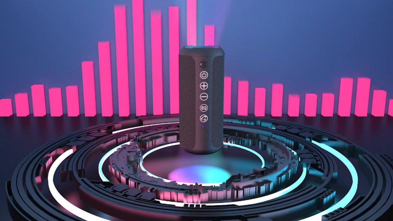 Ortizan Portable Bluetooth Speaker