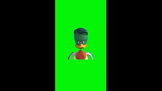 Barnyard Angry Duck | Green Screen