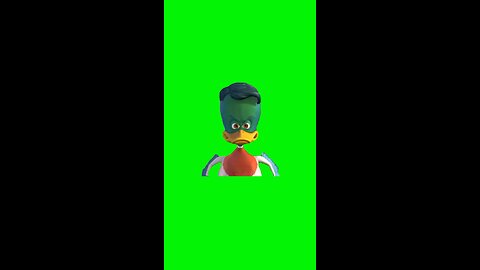Barnyard Angry Duck | Green Screen
