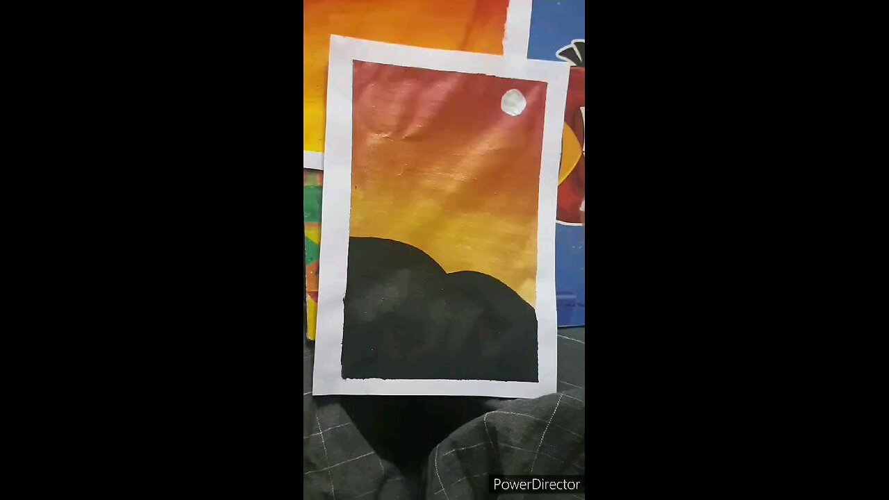 glitter painting idea's!!