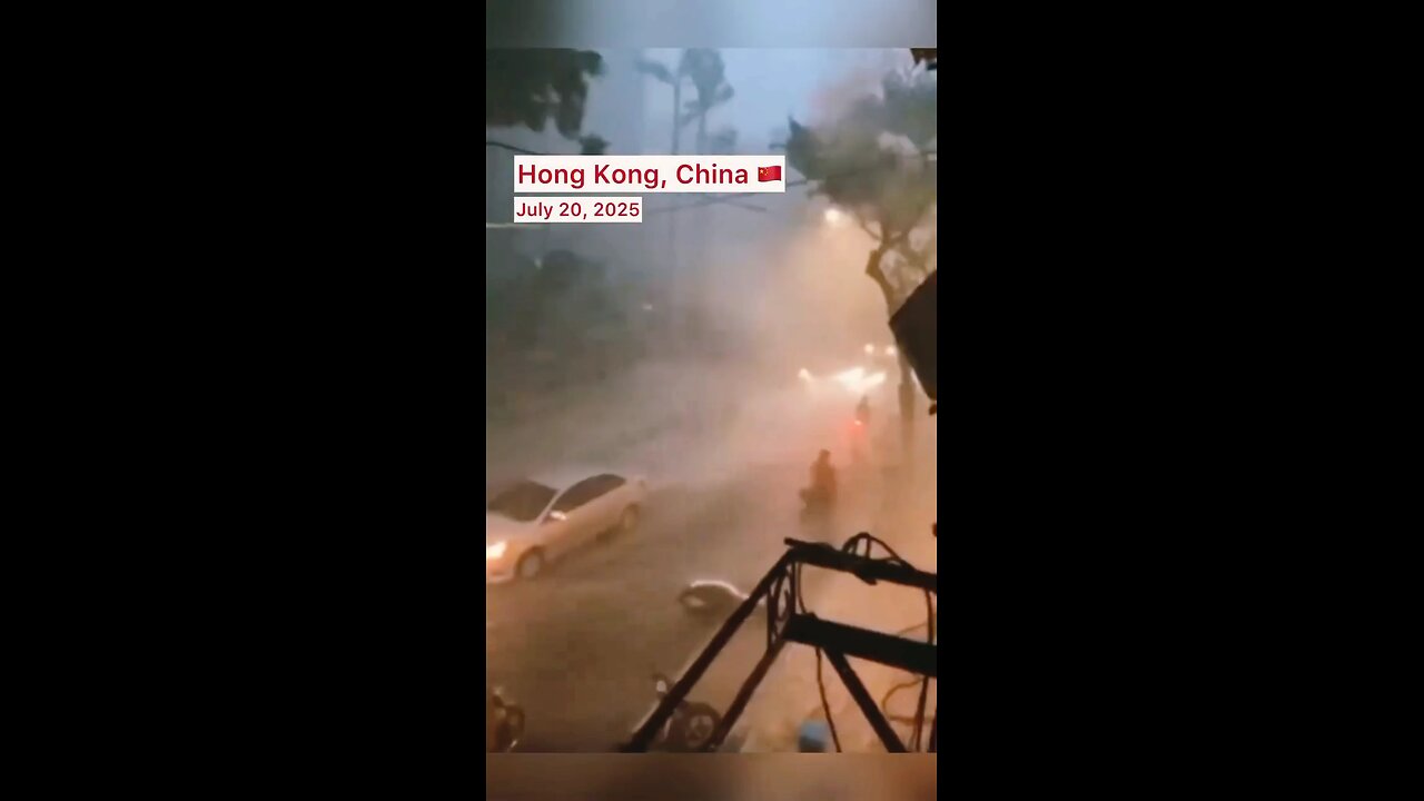 Hong Kong hit by strong winds, heavy rain as Typhoon Wipha heads mainland China