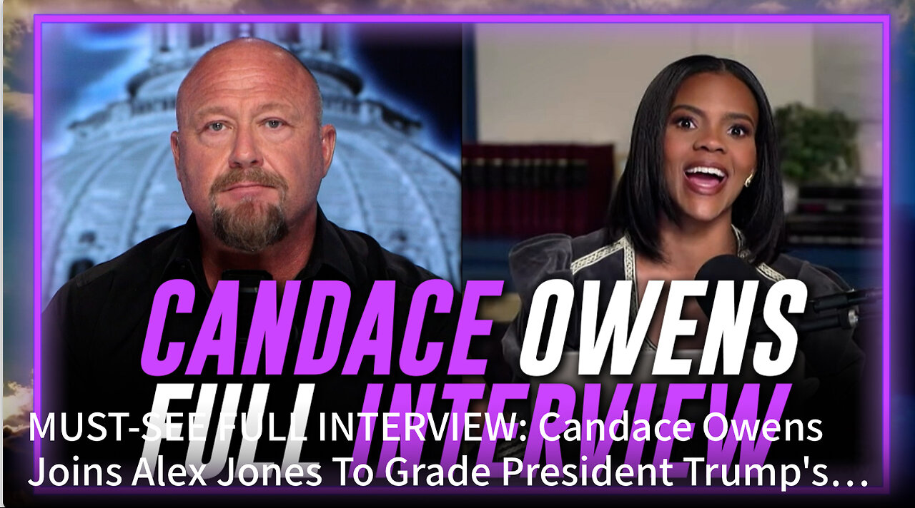 Candace Owens Joins Alex Jones to Give Exclusive Intel On French President Emmanuel