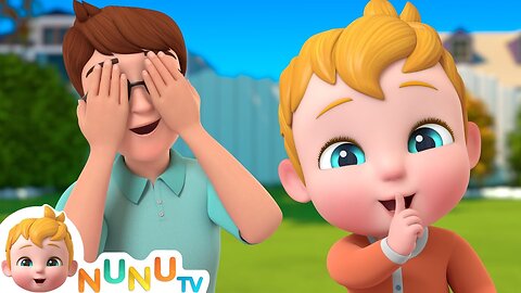 Peek A Boo! Peek A Boo! Where are you? | Nursery Rhymes & Kids Songs | NuNu Tv