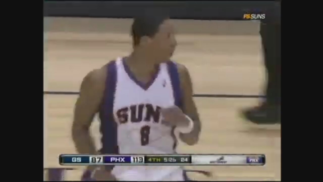 Channing Frye 22 Points 3 Stl Vs. Warriors, 2009-10.