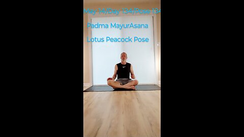 Padma MayurAsana / Lotus Peacock Pose