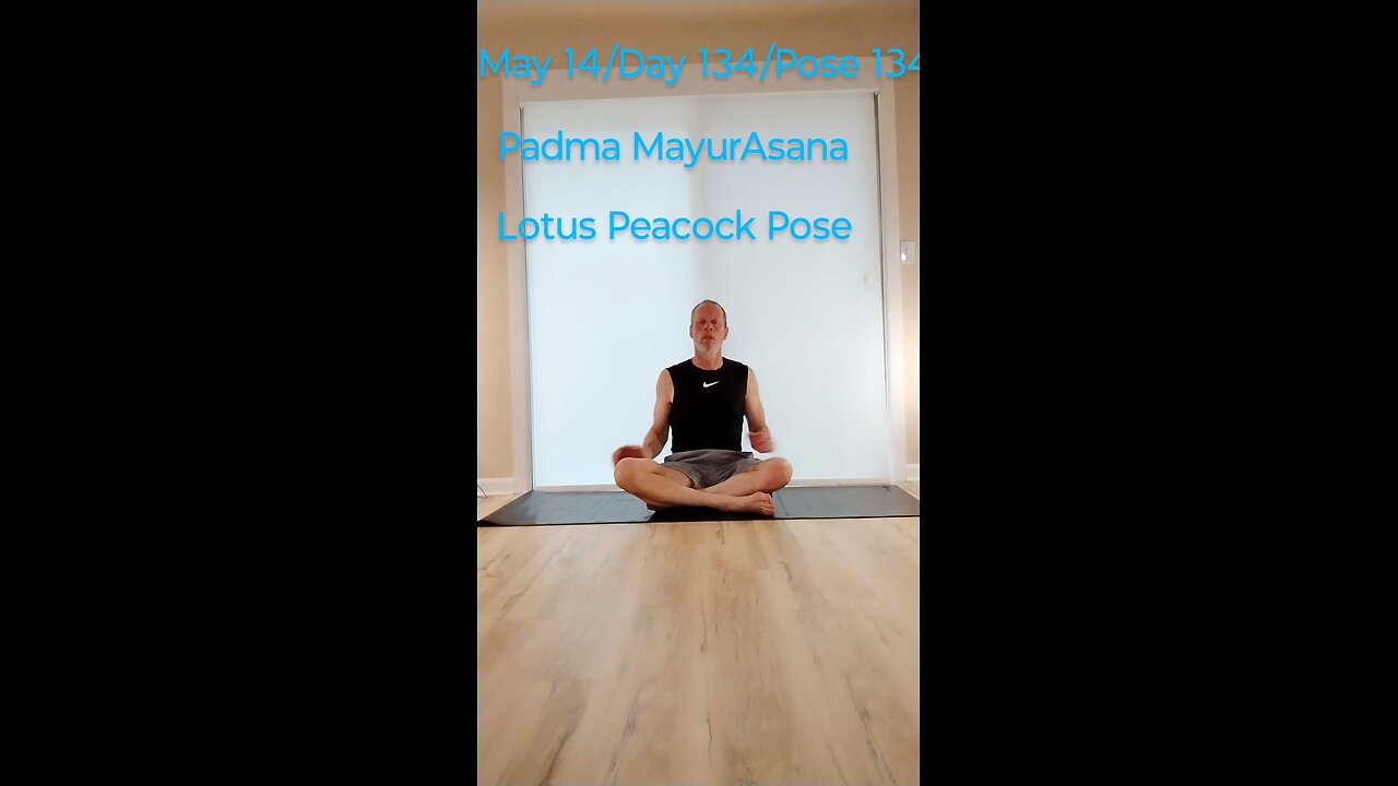 Padma MayurAsana / Lotus Peacock Pose