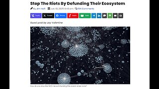 🚨🇺🇸 NGO Funded LA Riots Explained ▪️ Stop The Riots by Defunding Their Ecosystem