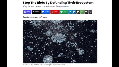 🚨🇺🇸 NGO Funded LA Riots Explained ▪️ Stop The Riots by Defunding Their Ecosystem