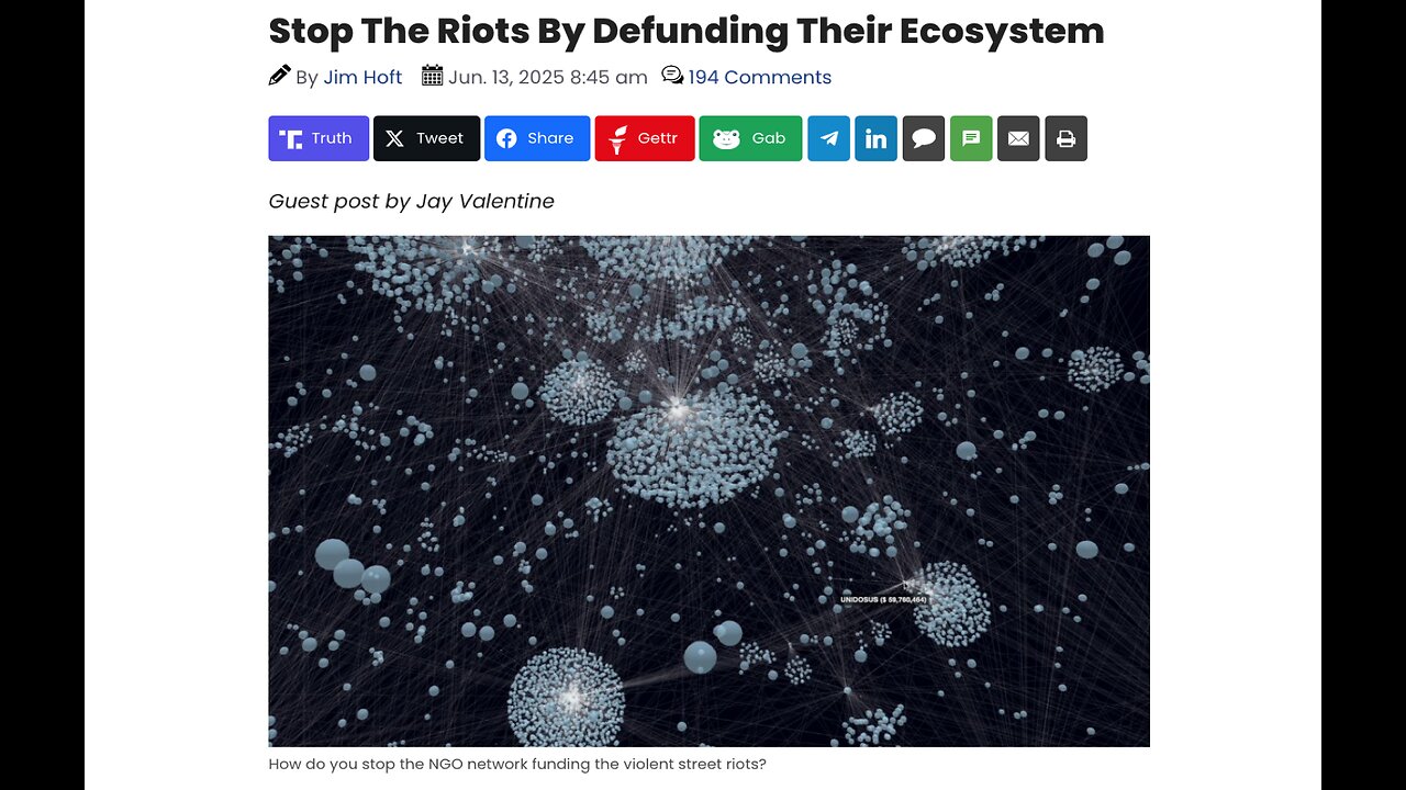 🚨🇺🇸 NGO Funded LA Riots Explained ▪️ Stop The Riots by Defunding Their Ecosystem