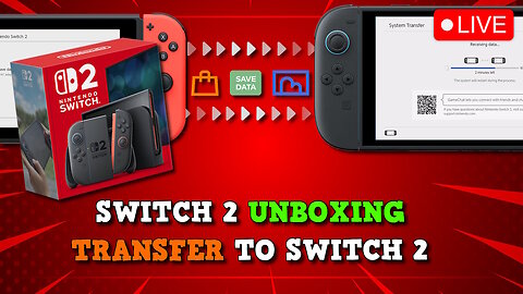 Switch 2 Unboxing and Setup