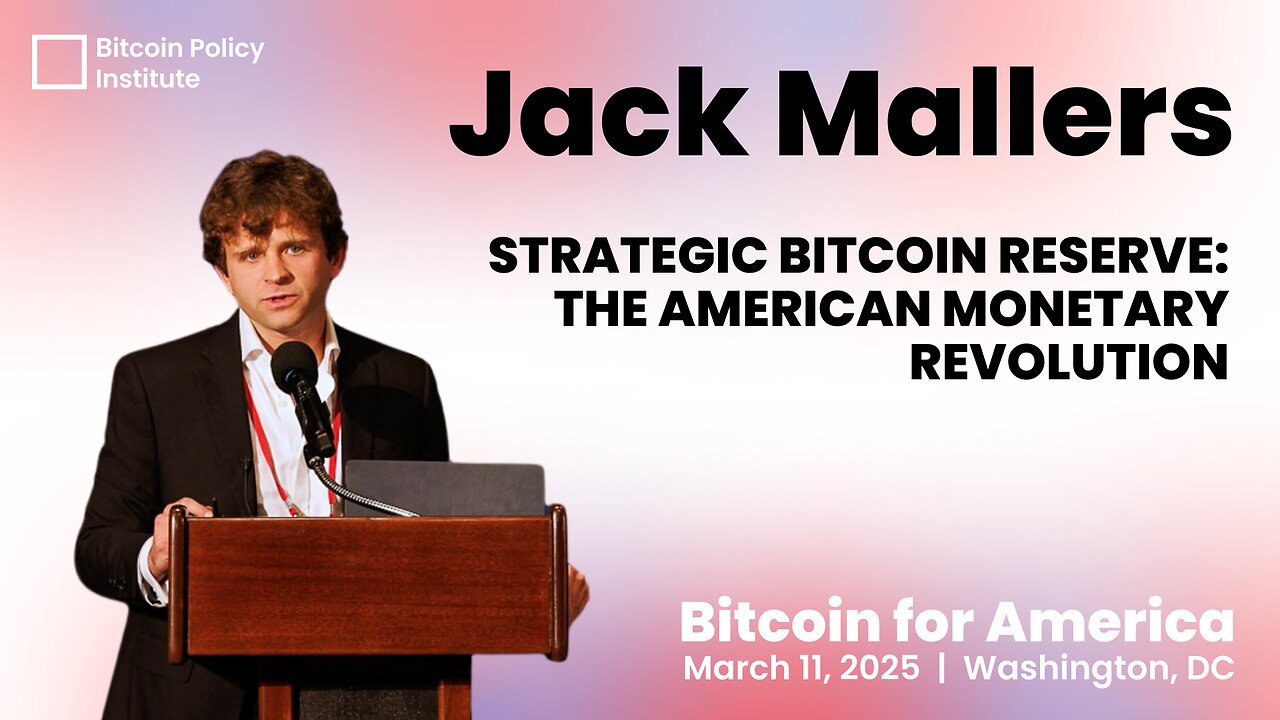 Jack Mallers: The American Monetary Revolution | Bitcoin for America