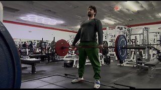 Deadlifts 110KG/242LBs 8 Reps