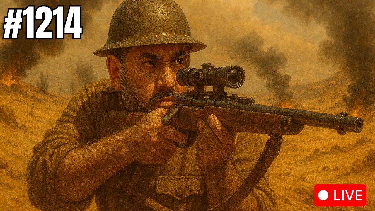 🔴COACH HOSKEES LIVE - THE LAST BF1 SNIPER (#1214)