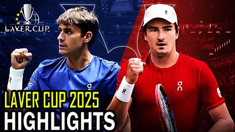 Joao Fonseca vs Flavio Cobolli Day 01 | Laver Cup 2025