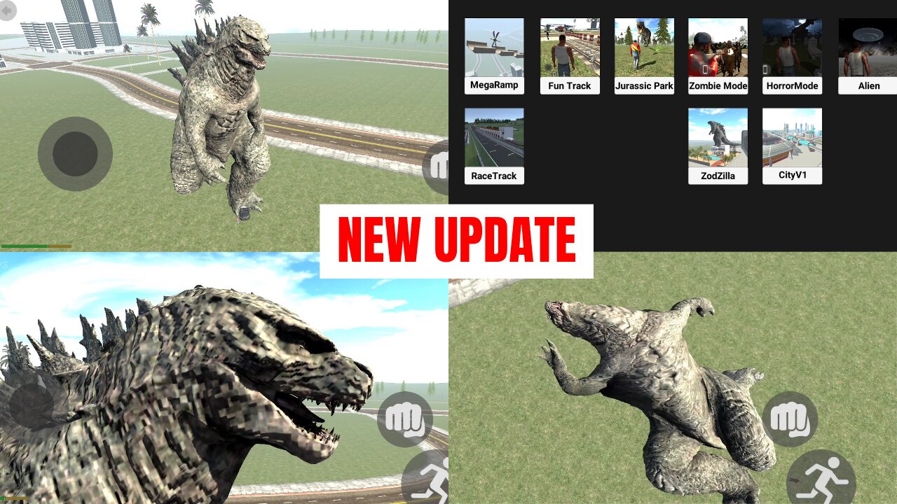 INDIAN BIKES DRIVING 3D NEW GODZILLA MODE UPDATE TELUGU l SAIS GAMING