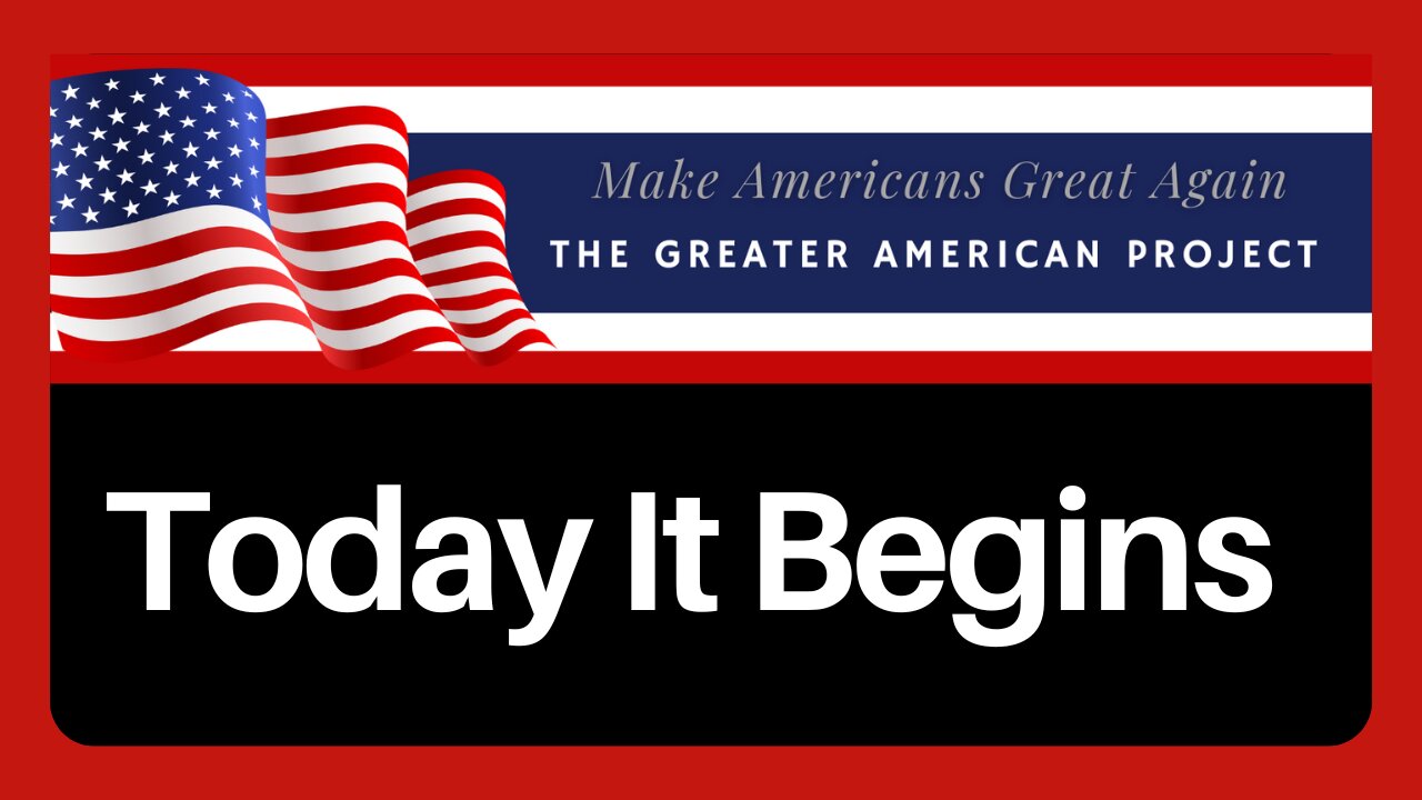 The Wait Is Over - It Begins Today