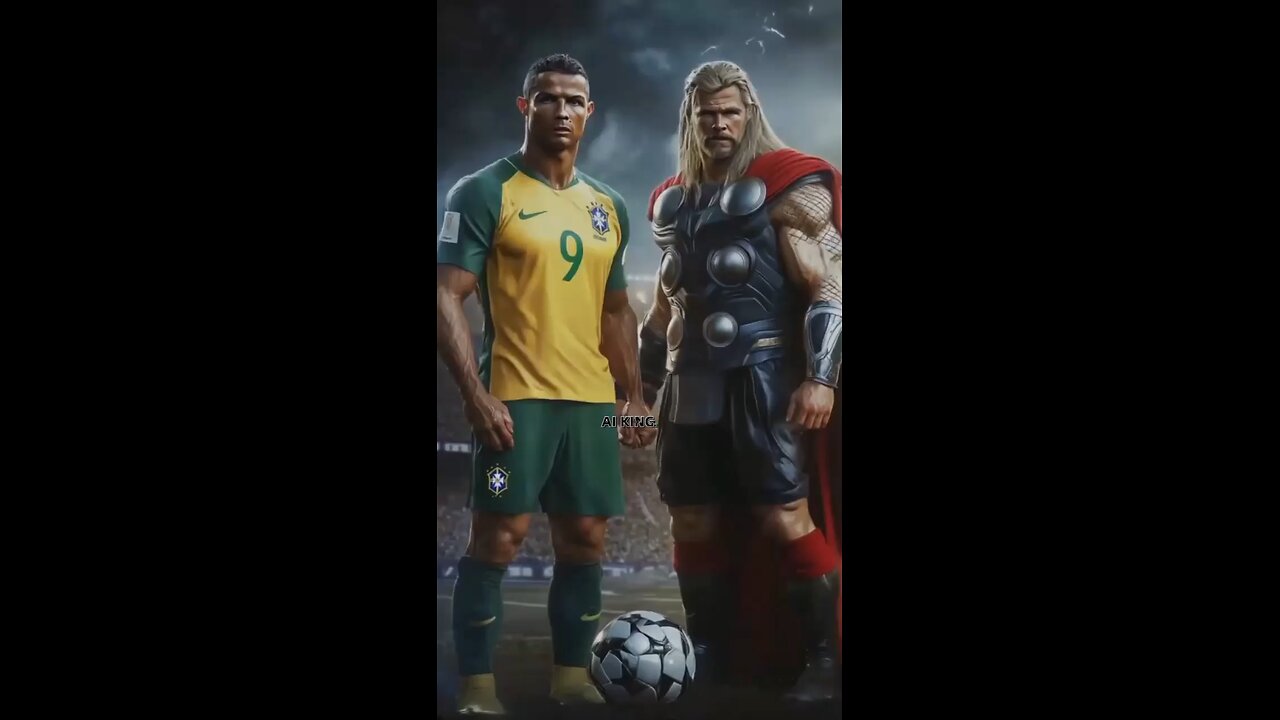 Ronaldo x Thor fusion