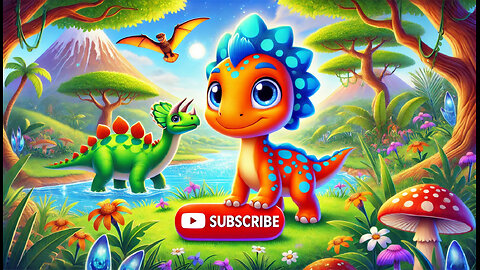 The Dailyyy Stories | Roary the Little Dinosaur | Episode 1 | A Big World for a Little Dinosaur