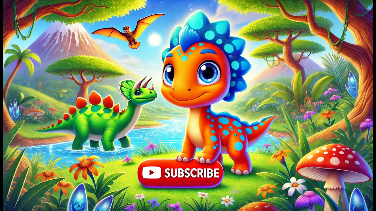 The Dailyyy Stories | Roary the Little Dinosaur | Episode 1 | A Big World for a Little Dinosaur