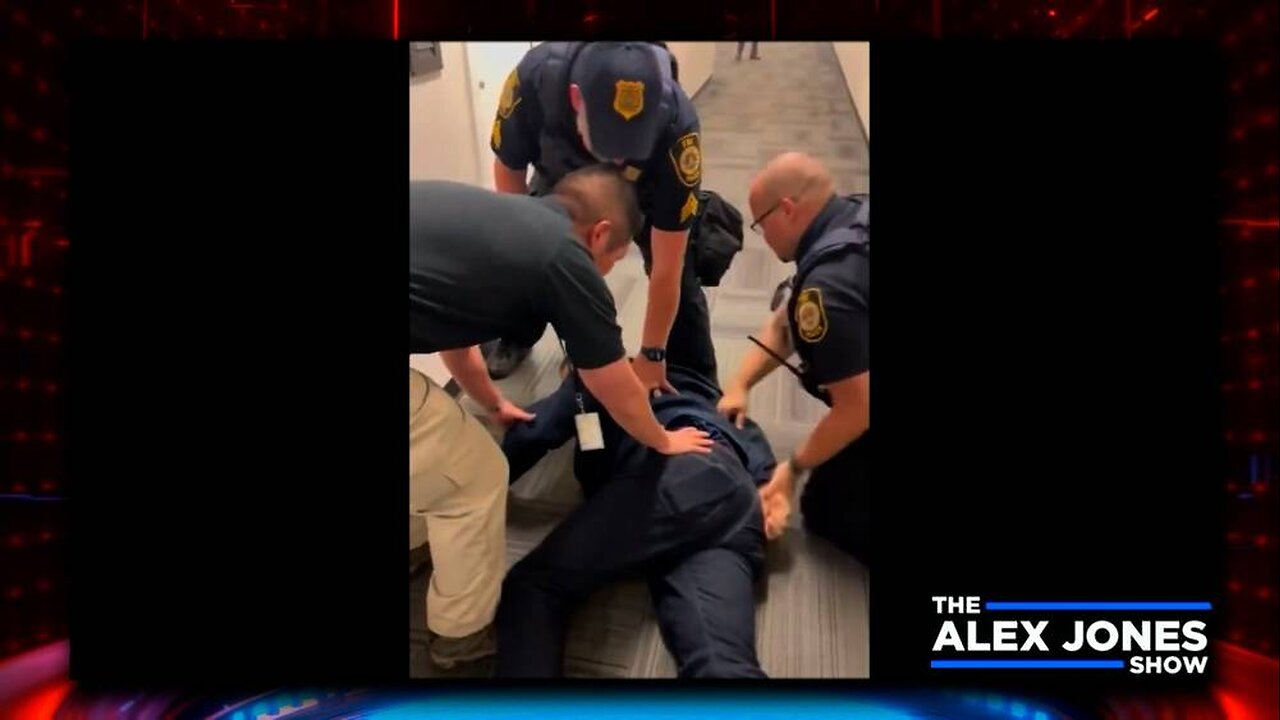 BREAKING VIDEO: Sen. Alex Padilla Thrown To The Ground & Handcuffed After Trying