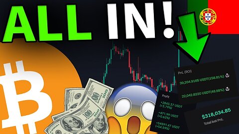 08 Nov 2024 - ACABEI DE FAZER ALL-IN EM BITCOIN E NESTAS OUTRAS MOEDAS [Revelada estratégia exata..]