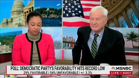 Chris Matthews: Dem Party Favorability Hits Record Low Numbers Because ‘Nobody Checks the Facts Anymore’