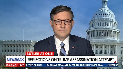 President Trump remained 'resilient' through assassination attempt: Speaker Mike Johnson