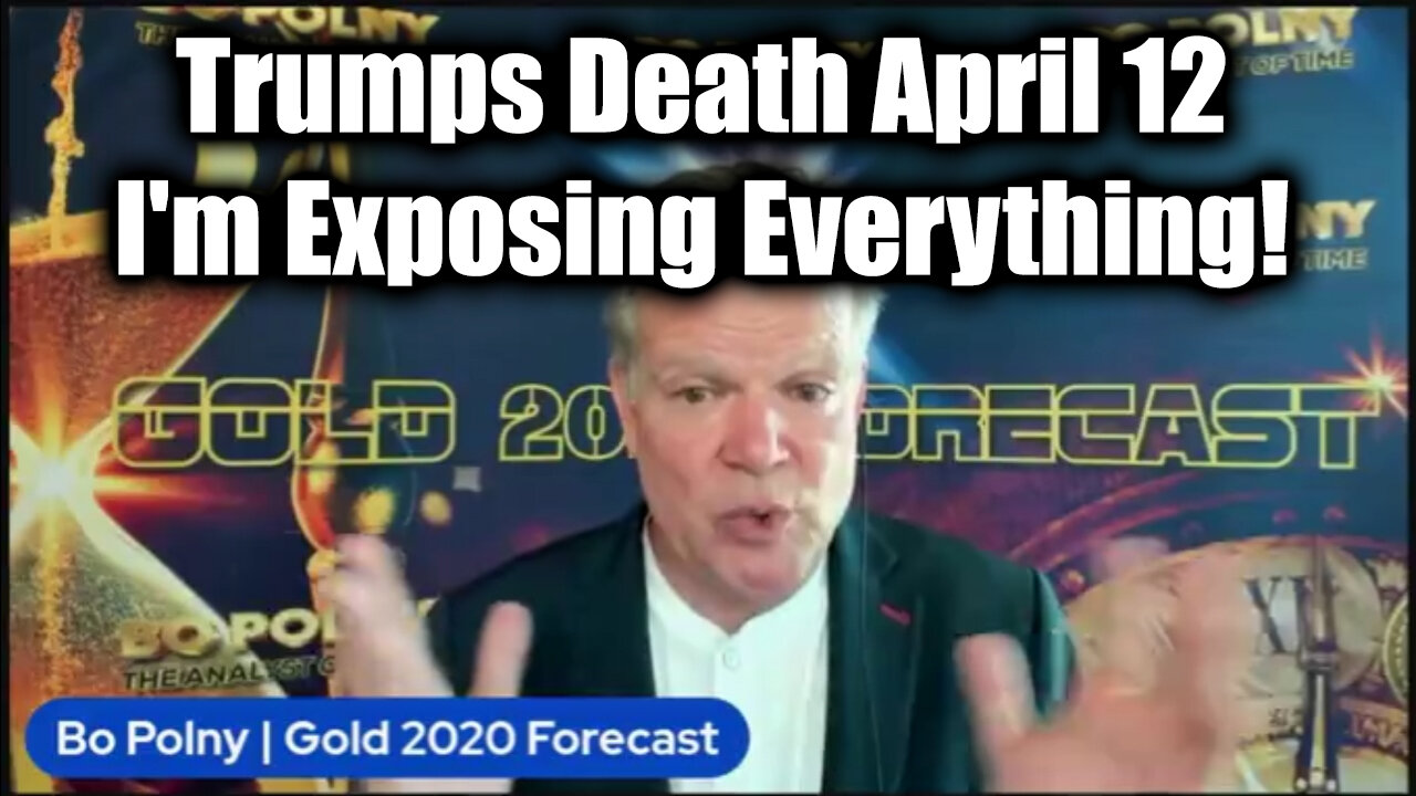 Bo Polny Emergency Broadcast 3.29.25 "Trumps Death April 12" - I'm Exposing Everything!
