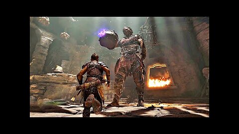 God of War Ragnarok - Gryla Boss Fight (4K 60FPS)
