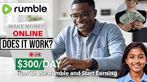 Rumble Tutorial For Beginners 2025: How To Use Rumble & Make Money Step-by-Step