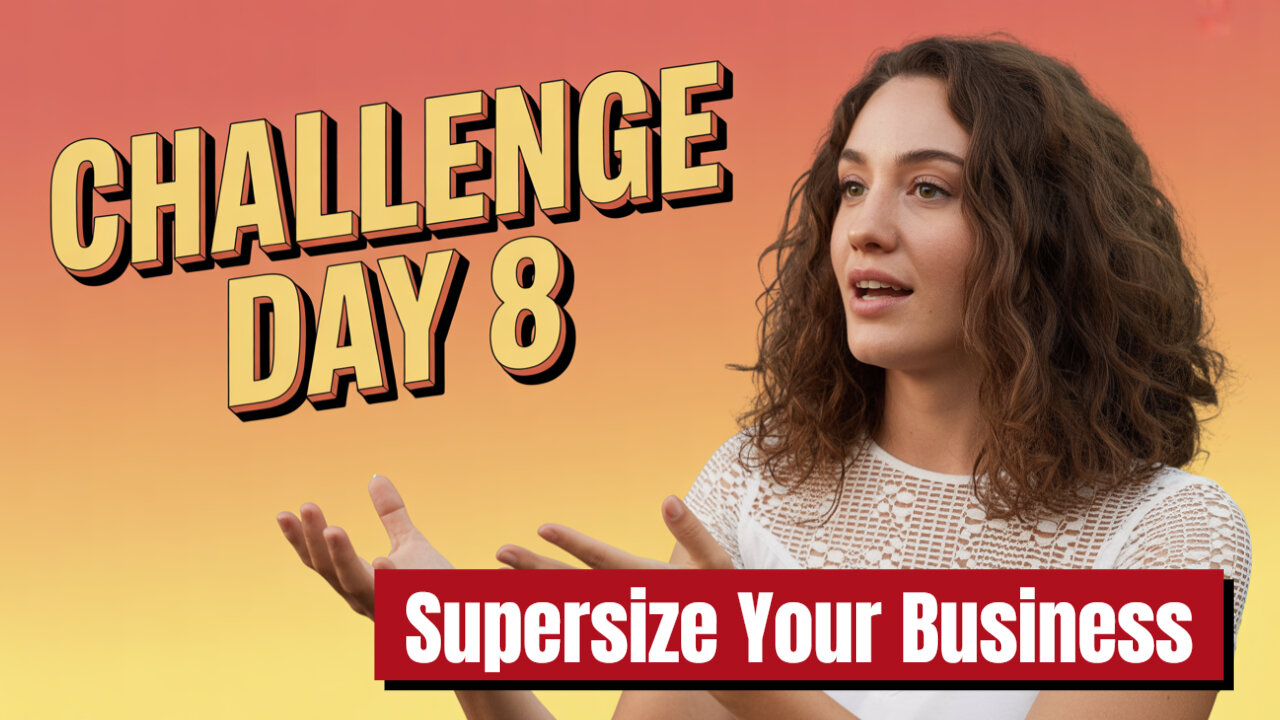 Supersize Your Business Challenge Day 8: Core Values!