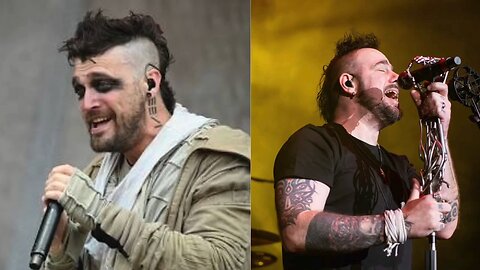 Adam gontier ft Dustin Bates shimmer cover AI version