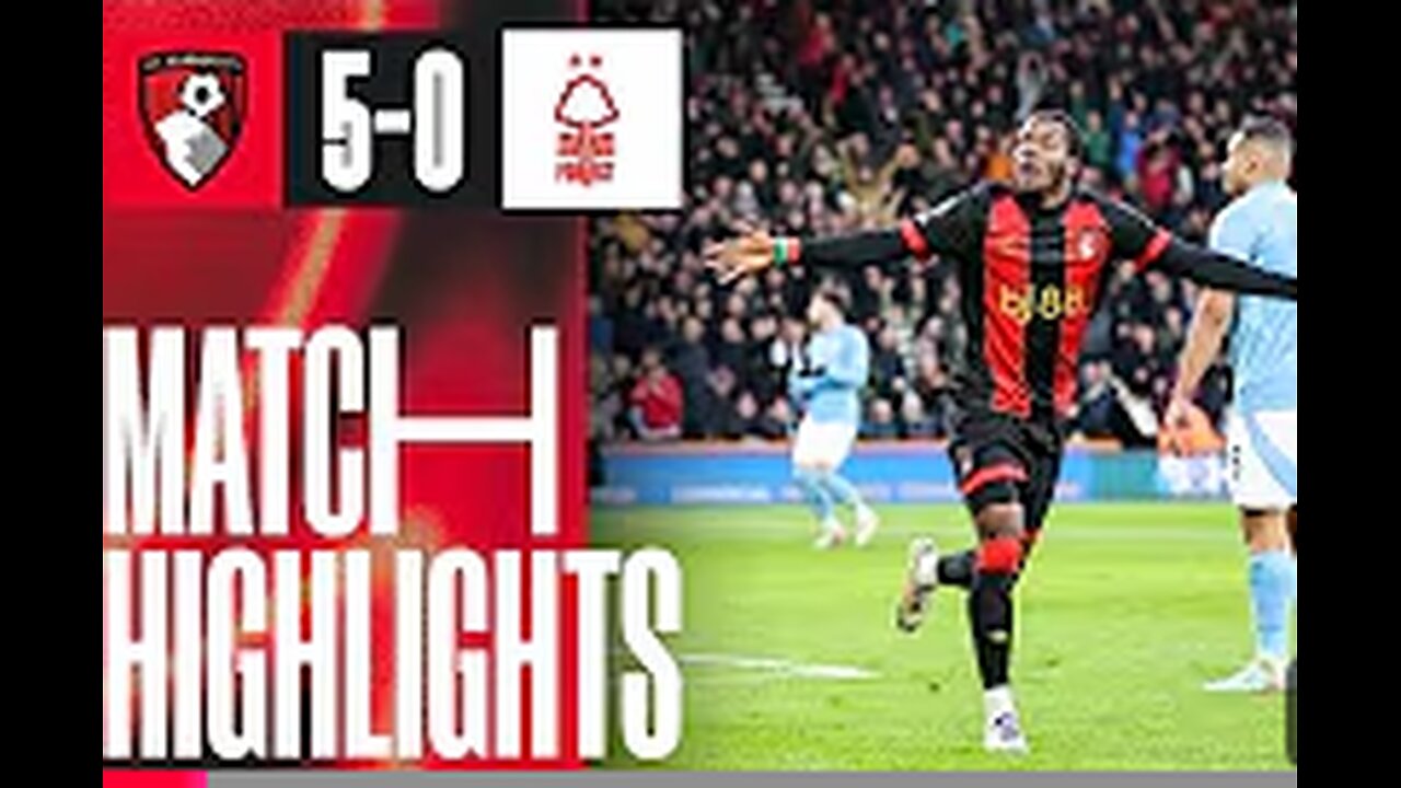 Ouattara scores first Premier League hat-trick in THRASHING _ AFC Bournemouth 5-0 Nottingham Forest