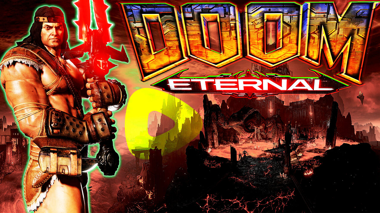 ⛤🔥 Doom Eternal🔥⛤ First Time playthrough ⛤ Barbarian Slayer ⛤ Rip & Tear #1