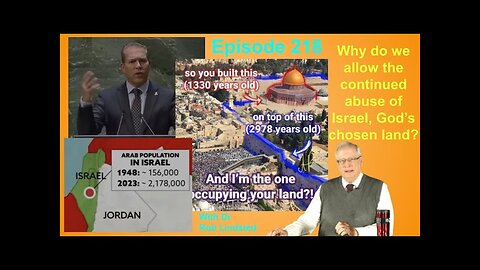 Episode 218 The Abuse of Israel with Dr Rob Lindsted