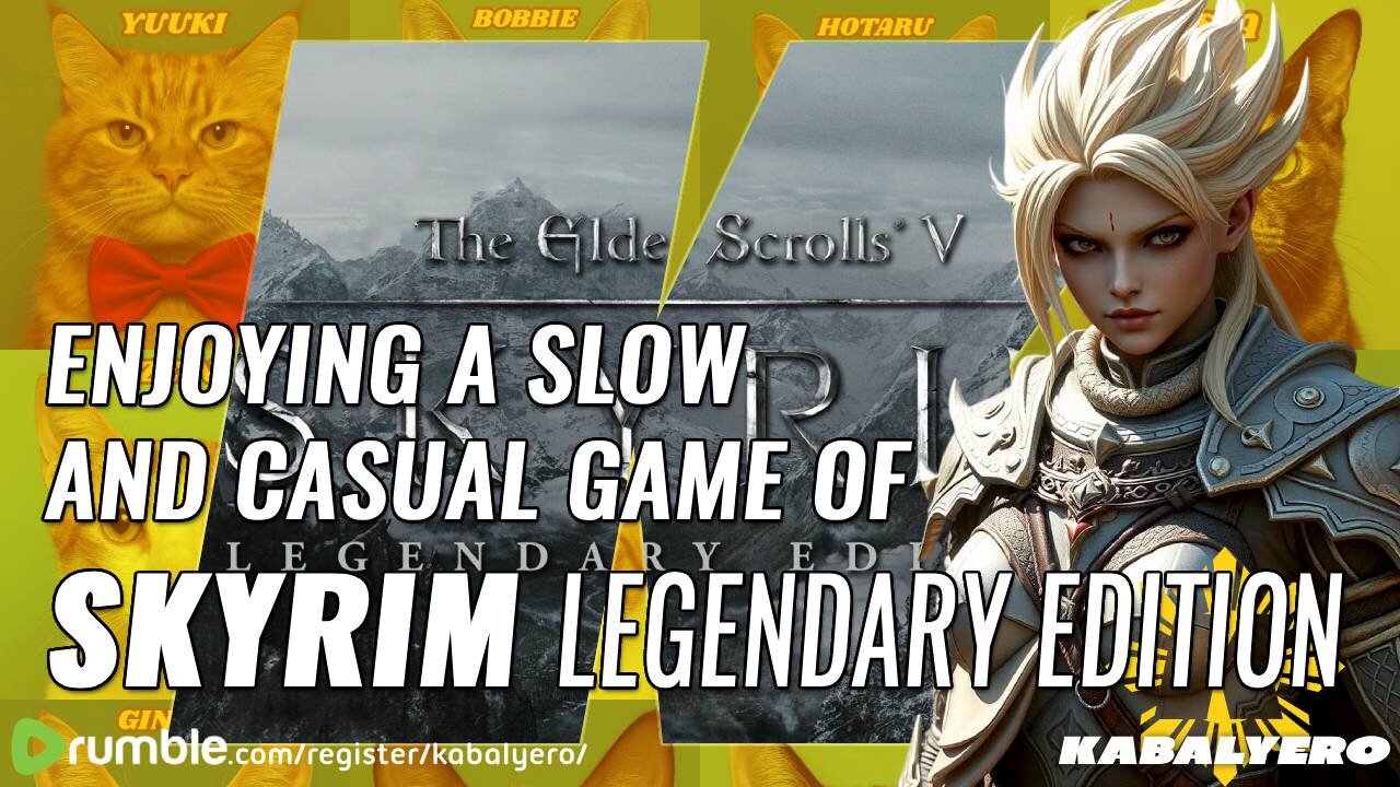 🔴 Skyrim DBZ Mod 🎮 Enjoying a Slow and Casual Game of Skyrim! 🙏 Thank You For Watching