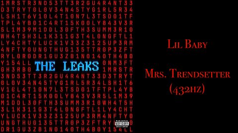 Lil Baby - Mrs. Trendsetter (432hz)